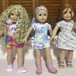 American Girl Doll Lot 