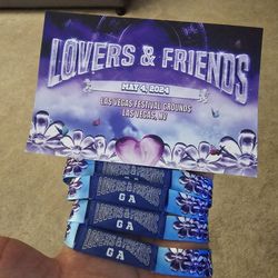 Lovers And Friends Tickets