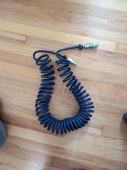 Coil air hose with ends  airhose pneumatic