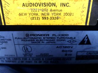 Pioneer pLX 300