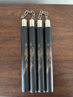 Black Dragon Foam Training Nunchucks – Set /Pair
