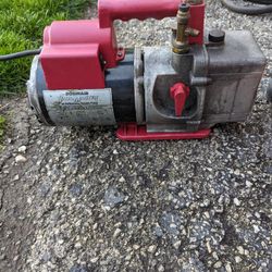 Robinair vacuum master high performance vacuum pump works great