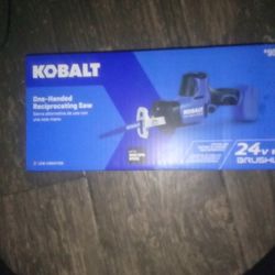 Kobalt One Handed Reciprocating Saw