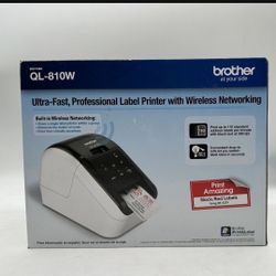 Brother Label Printer QL 810w New
