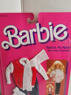 Vintage Mattel Barbie Twice As Nice Reversible Fashions 1984 7952 for Sale in Chino CA OfferUp