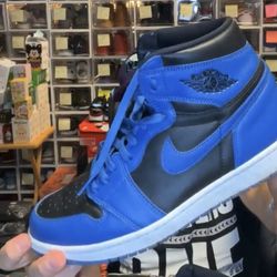 JORDAN 1 Marine Blue SIZE 9.5 Rep Box