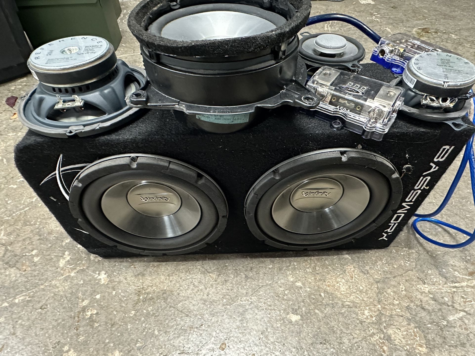 Infinity Speaker Package, Subwoofer
