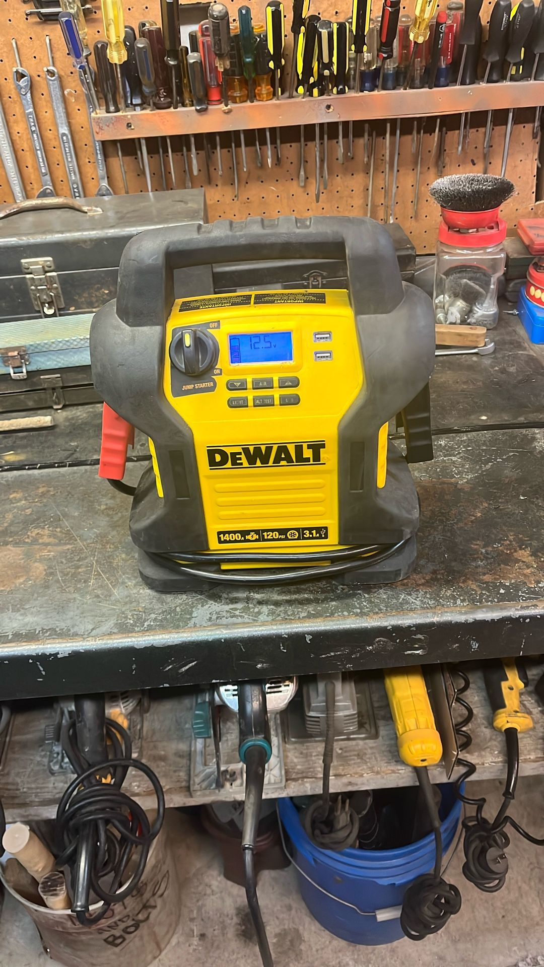 Dewalt Jump starter- Air Compressor-alternator check