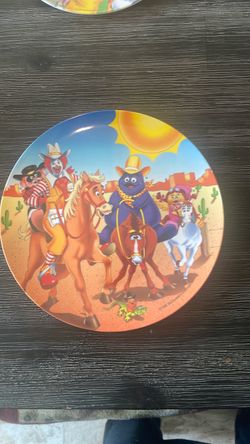 McDonald's Characters Collector Plate Western Theme