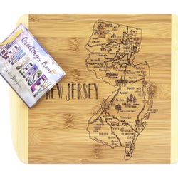 12-Piece New Jersey Bamboo Cutting Boards – Brand New
