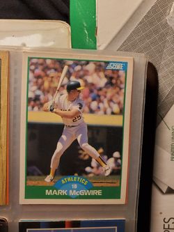 Baseball card collection from 80s and 90s $100