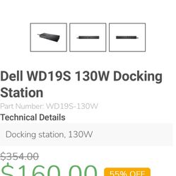 Docking Station Dell WD19S