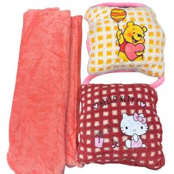 Multi-uso Bolsa/cobija Y Cubre Manos 