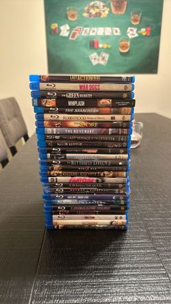 25 Blu Ray movie lot