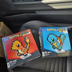 Pokemon Mega Pixel Art Sets - Brand New Sealed