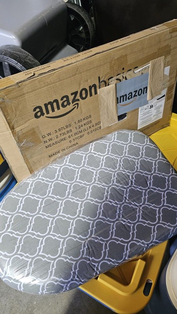 Amazon basics tabletop ironing board. Brand new never opened