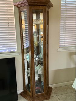 Wood cabinet