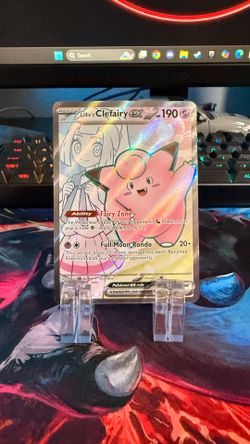 Pokemon Lillies Clefairy Ex