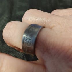 Stainless Spoon Ring, Adjustable