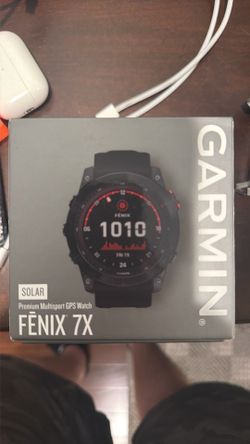 Garmin fēnix 7X Solar GPS Multisport Smartwatch 51mm 32GB Black
