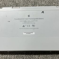 Apple A1039 Rechargeable Battery for PowerBook G4 17-Inch – UNTESTED