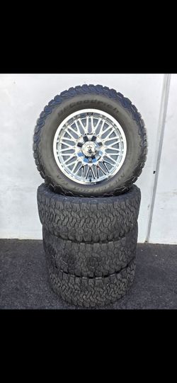 20" RBP rims w/ 35" BfGoodrich tires