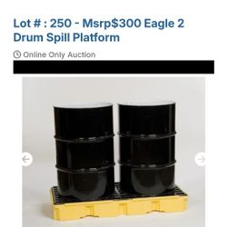 Eagle 2 Drum Spill Platform 1 Available New