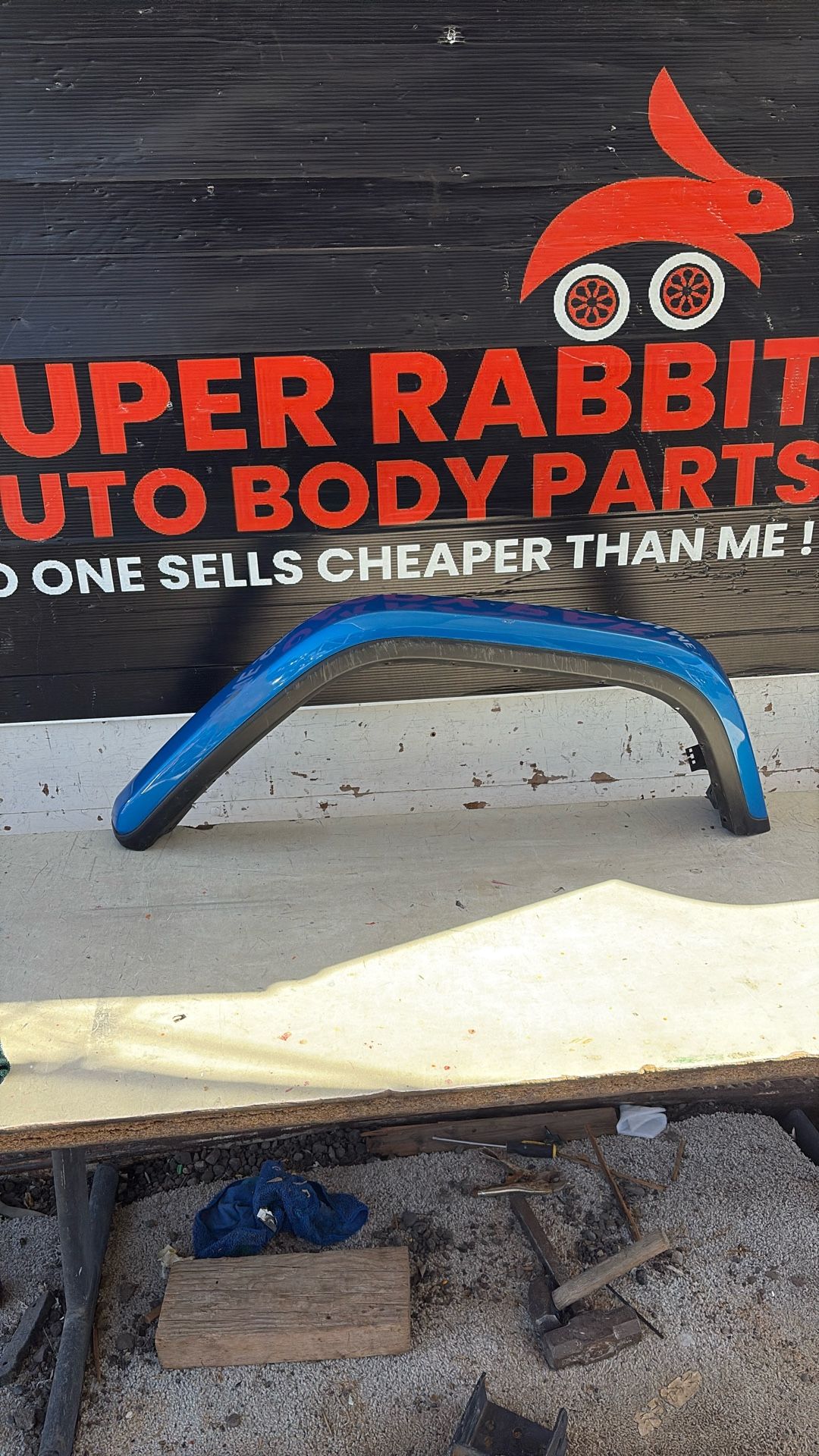 2018 Wrangler Rubicon Fender Flare Rear Driver OEM 2026