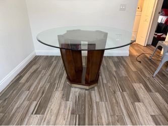 Glass table
