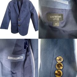 Crewcuts Navy Boys Two button blazer