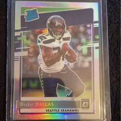 2020 Donruss Optic DeeJay Dallas 2 Card Lot