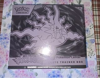 Pitch Black Pokemon Center Elite Trainer Box