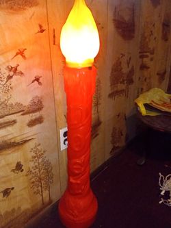 Vintage Noel Christmas Blow Mold