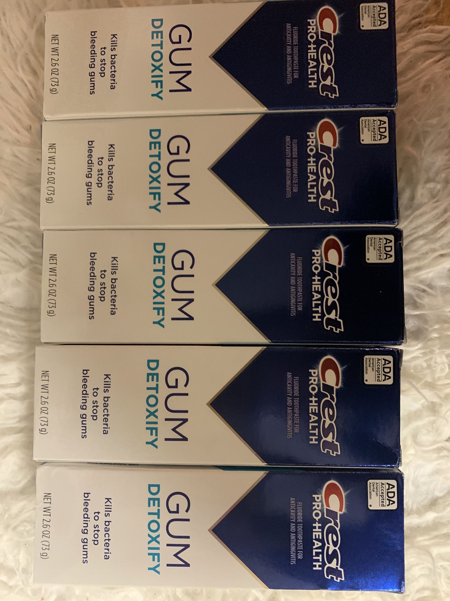 5/$14 Crest Gum Detoxify
