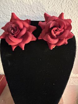 New Antique Style Flower Hair Ties Clips Brooches Combo