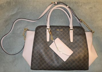 Nine West Satchel Handbag with Wallet