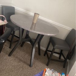 Grey Round Kitchen Table And Chairs 