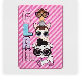 Lol Doll Glam fuzzy blanket