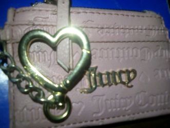GOLD JUICY COUTURE FASHION WALLET