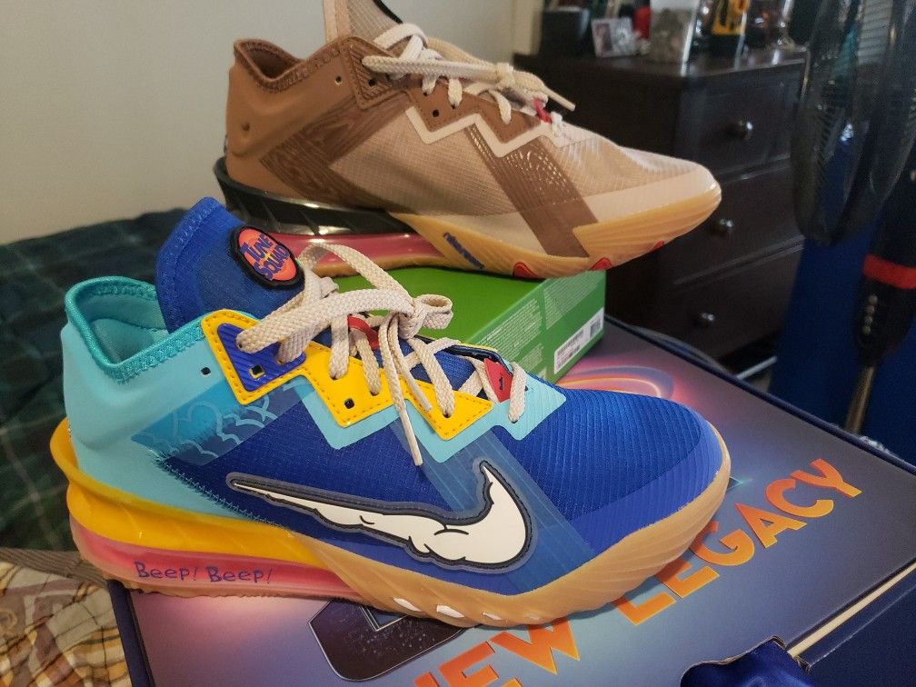Space Jam Labron Sneakers LeBron 18 Low 'Wile Vs Roadrunner