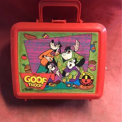 Disney Goof Troop Lunch Box With Thermo 