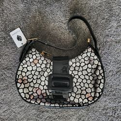 Silver Shoulder Bag