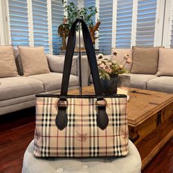 Authentic Burberry Vintage Shoulder Bag EUC