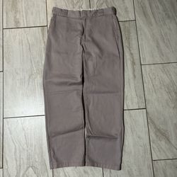 Grey Dickies 874 straight leg pants 34/36