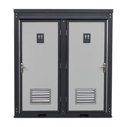 Outdoor Double Stall Restroom. Perfect for BBQ/Parties. *Financing Available*