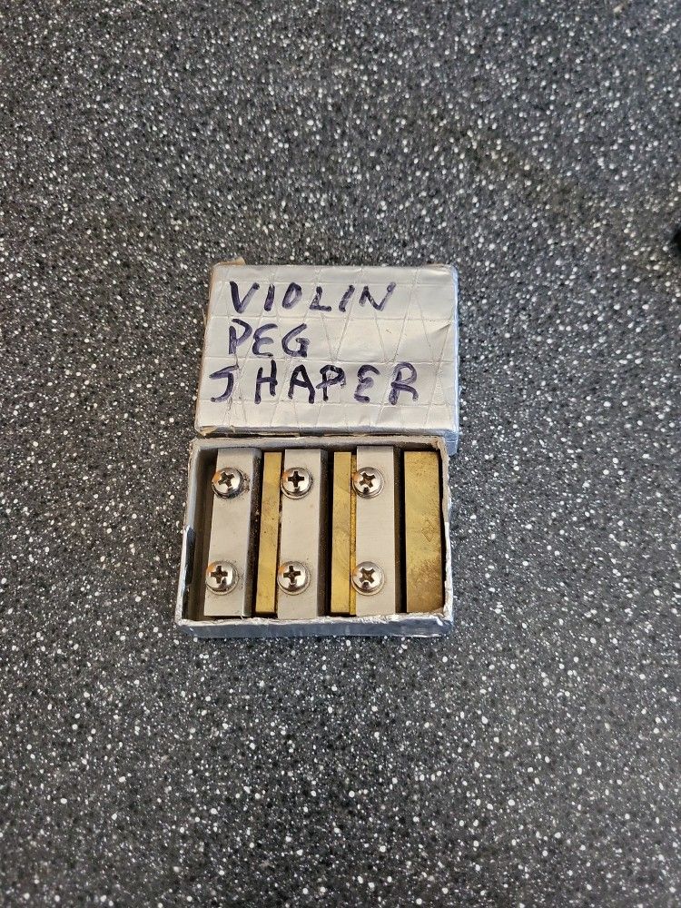 Violin Peg Shaper