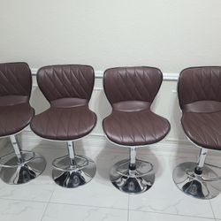 Set De 4 Bar Stools 