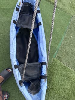 Columpio En Forma De Barco Para Dos Niños 