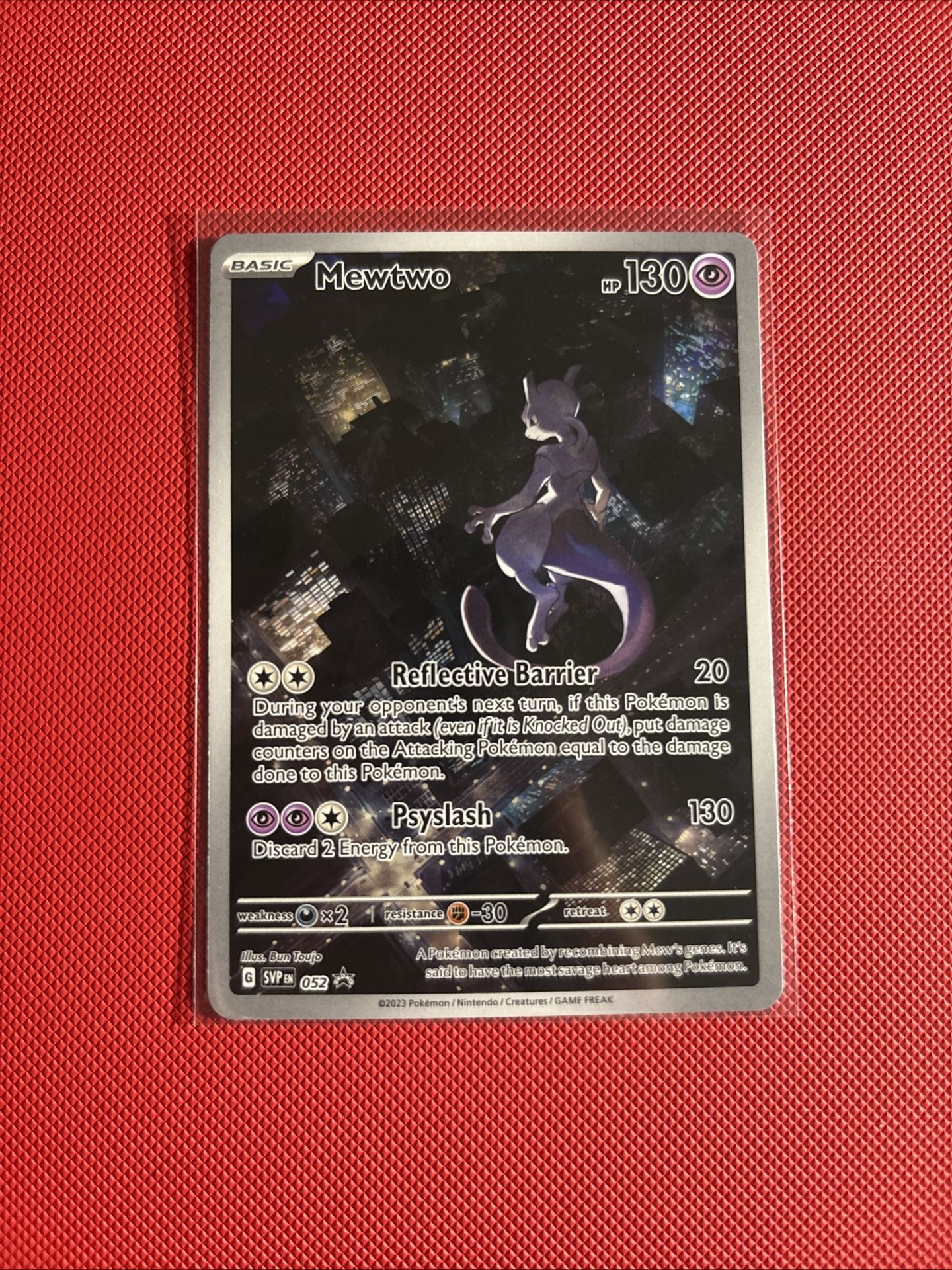 Mewtwo 052 Sv: Scarlet & Violet Promo Cards Holo