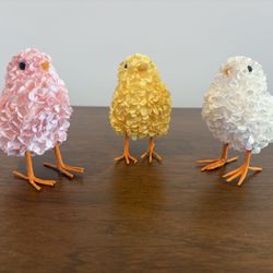 Decorative Chick Figurines